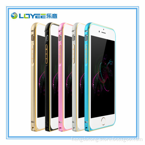 Luxury Shockproof Metal Aluminum Bumper Case Cover for iPhone 6 and iPhone 6 Plus